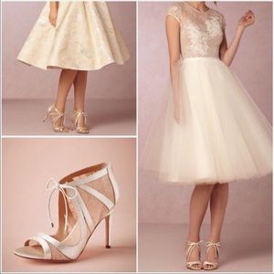 Anthropologie BHLDN Hitherto Panina Lace Booties